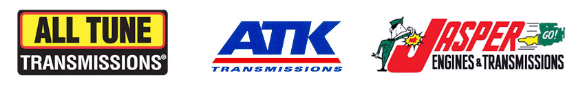 All Tune Transmissions, ATK Transmissions and Jasper Engines & Transmissions logos